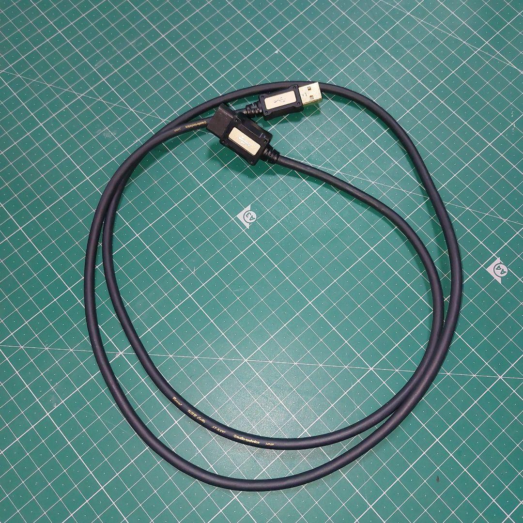 美品オーディオテクニカUSB延長ケーブルレグザットAT-RX97EX/1.3①