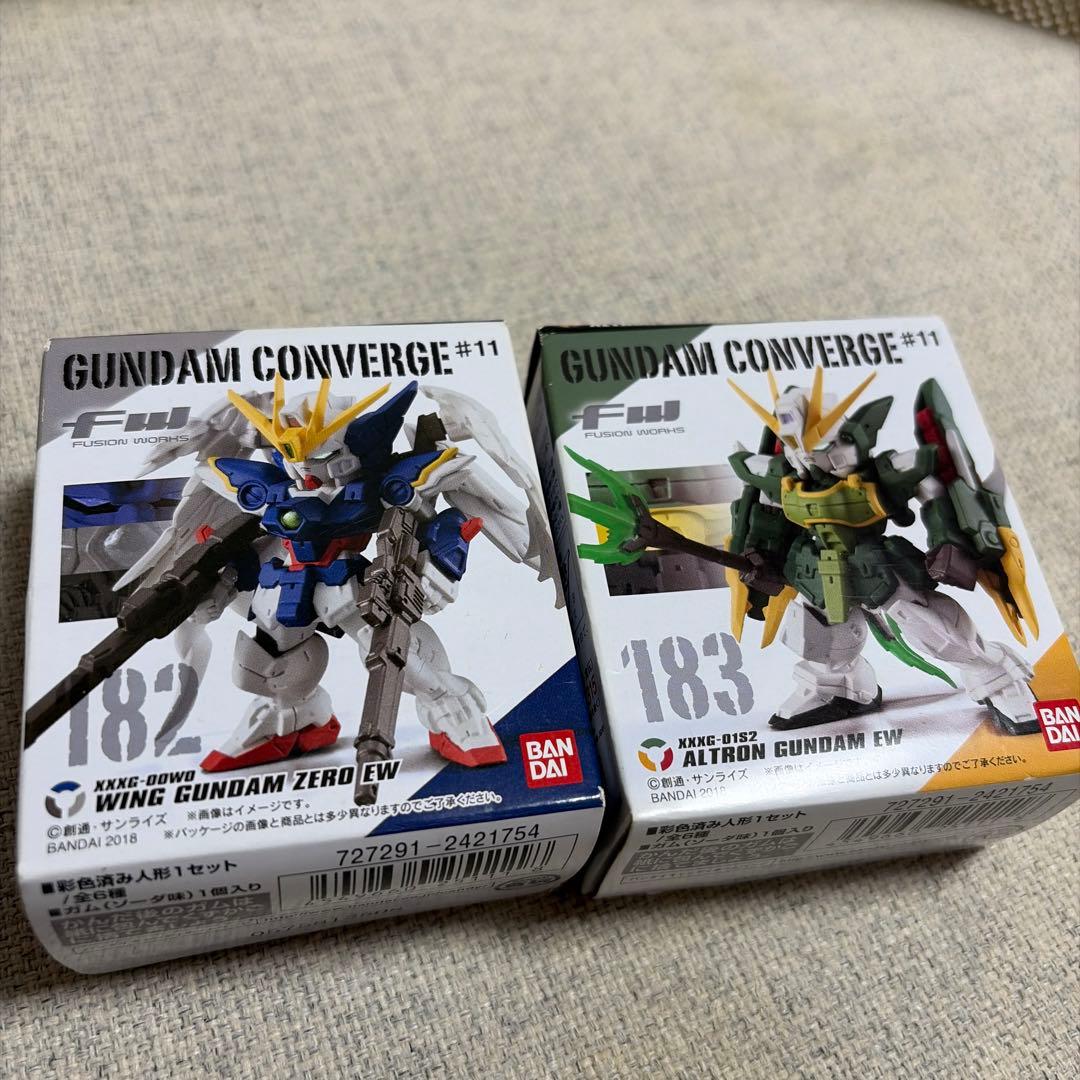新品　GUNDAM CONVERGE 182、183セット