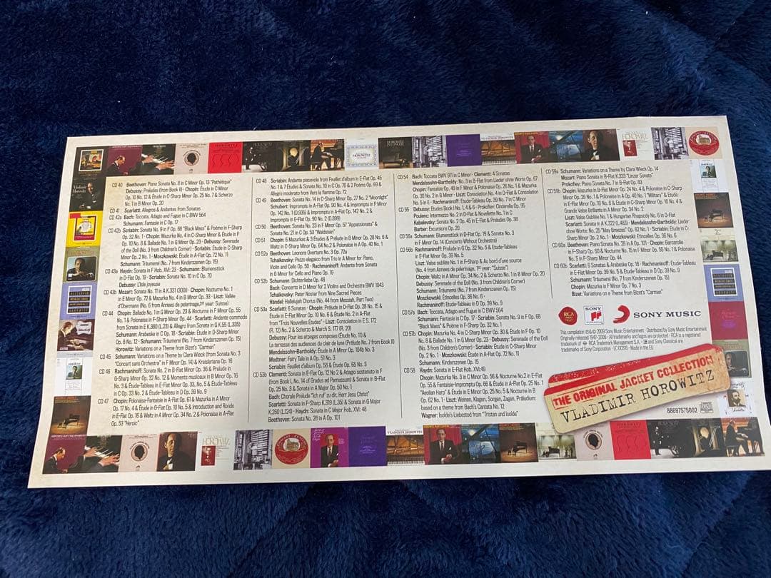 ウラディミール・ホロヴィッツ オリジナルジャケットコレクションBOX