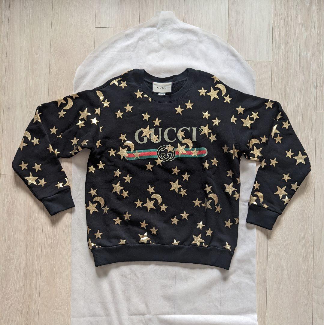 美品♡ GUCCI スター柄 星柄 スウェット トレーナー グッチ