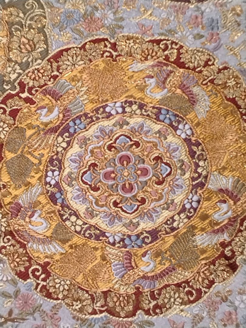 豪華な多色金糸袋帯