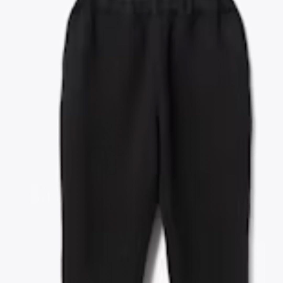 TENTAIL ブラック ノーカラージャケット・パンツセット