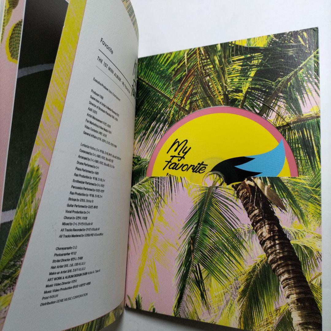 ⭐本物⭐直筆サイン＆直筆メッセージ入⭐FAVORITE⭐韓国盤KPOP⭐