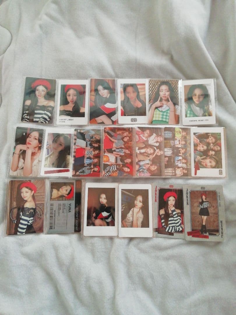 itzy CSI　トレカ　ユナ　セット