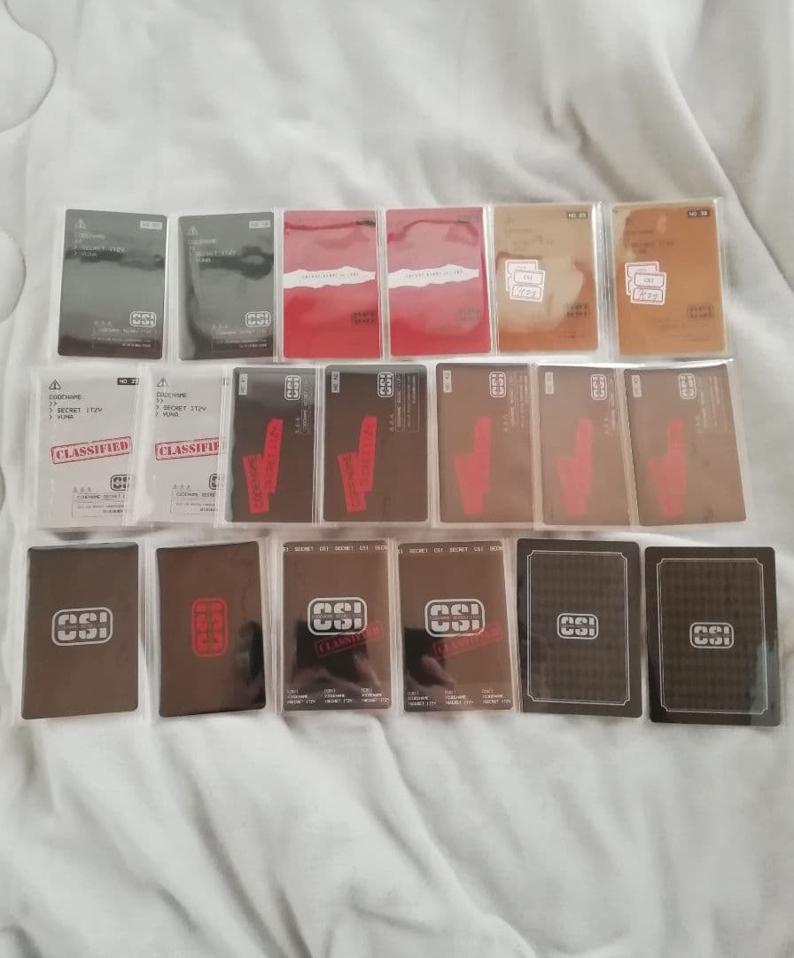 itzy CSI　トレカ　ユナ　セット