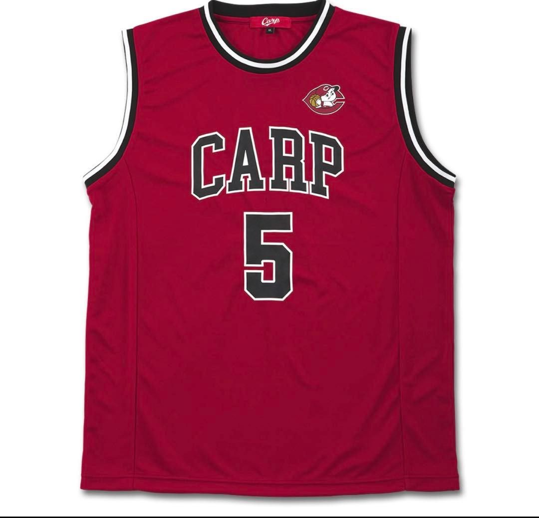 カープ　バスケ風ユニフォーム　小園　Mサイズ