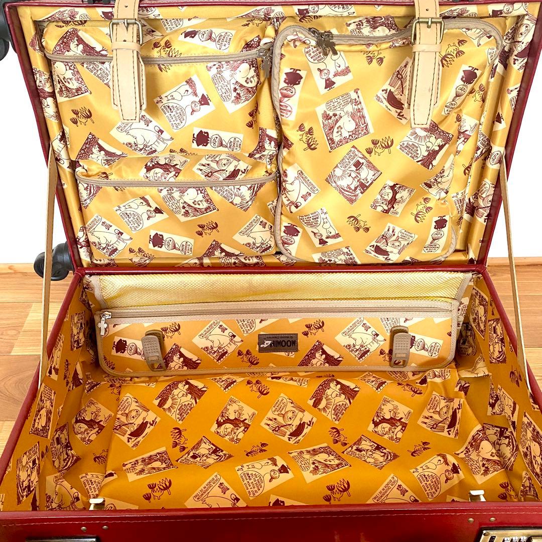 希少 廃盤品 ムーミン リトルミイ キャリーケース スーツケース 50L 赤