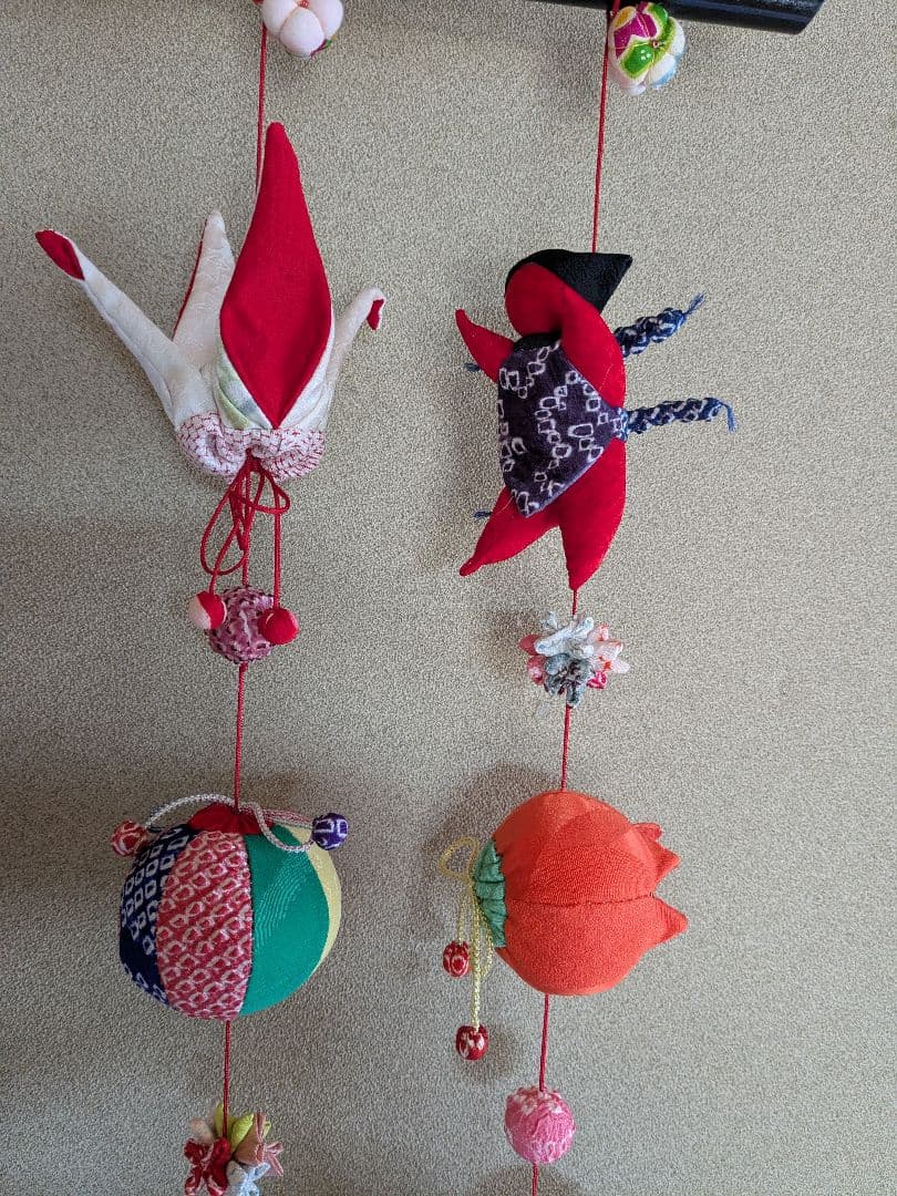 つるし雛 吊るし飾り ちりめん細工ハンドメイド