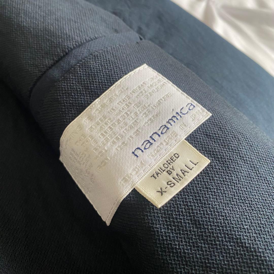 美品✨ nanamica ネイビー テーラードジャケット ストレッチ