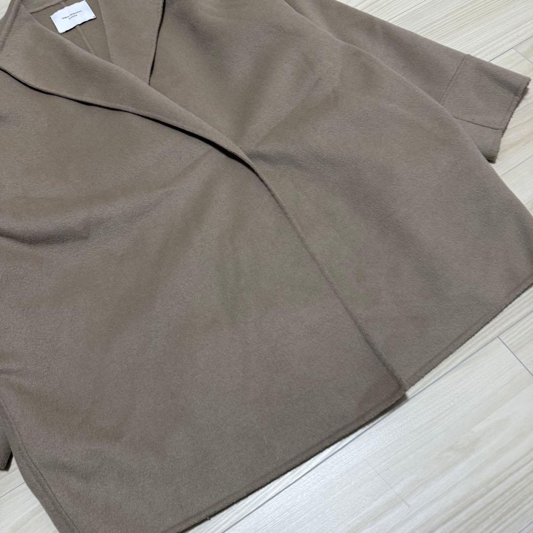 【極美品✨】DOORS ウールリバーミドルガウンコート L.GREGE