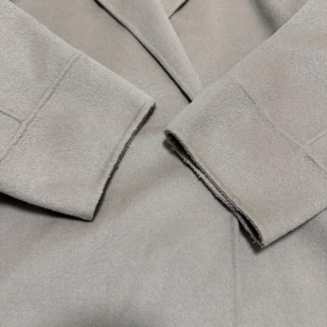 【極美品✨】DOORS ウールリバーミドルガウンコート L.GREGE