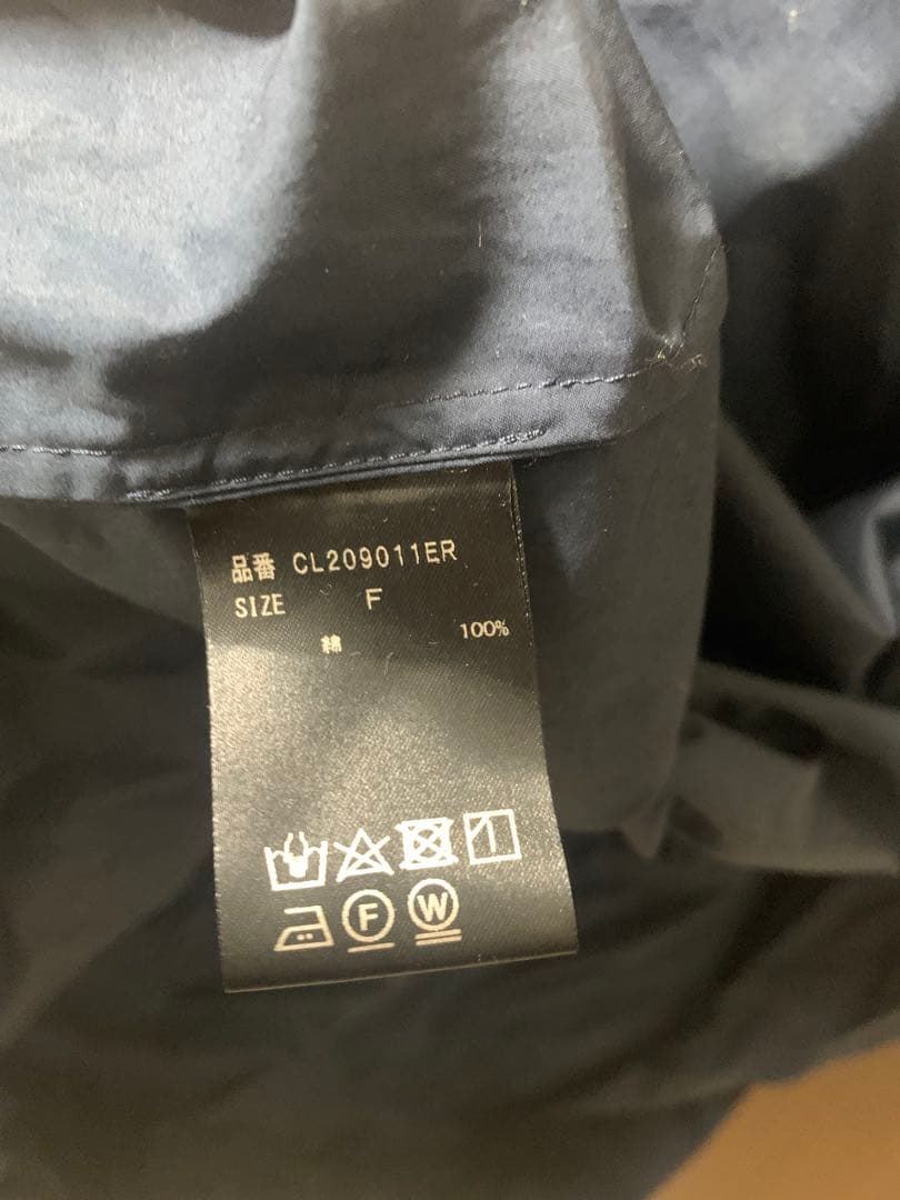 カレンソロジー ドロストスリーブ　ワンピース　ネイビー