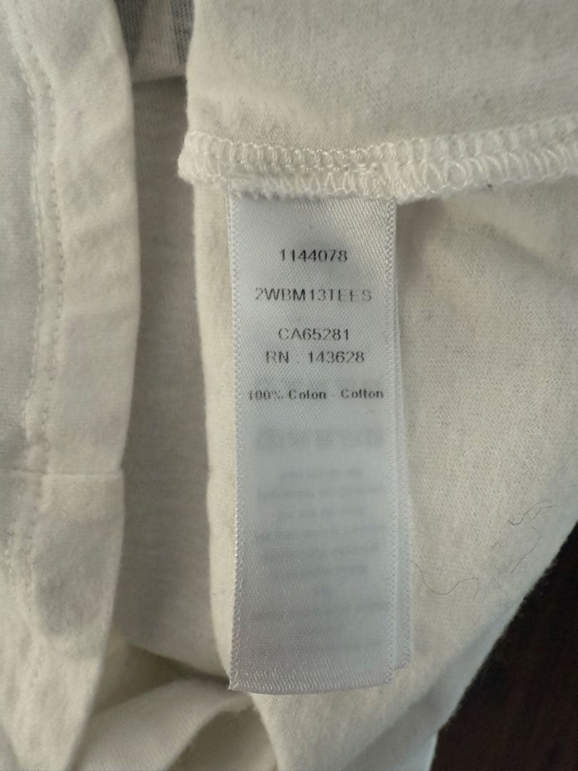 断捨離のペロ様　Dior MONTAGNE クロップドTシャツ ホワイト