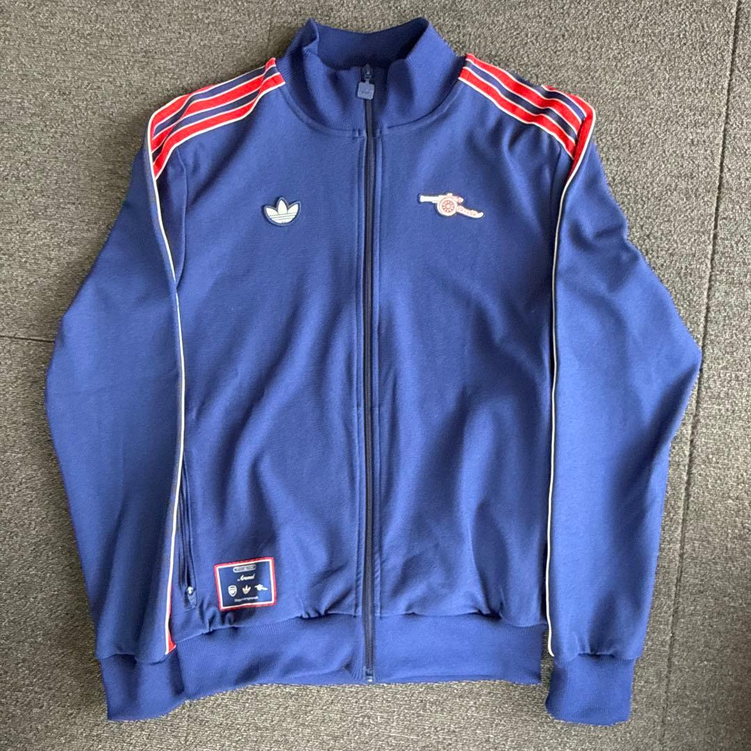 adidas アーセナル ジャージ ネイビートラックジャケット