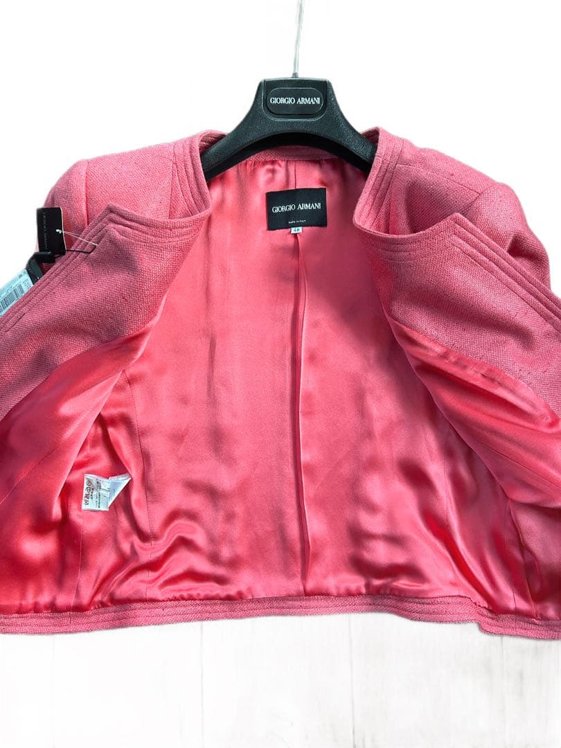 ふ*イ様 【新品未使用】　ジョルジオ　アルマーニ　ジャケット　最高級シルク　入学