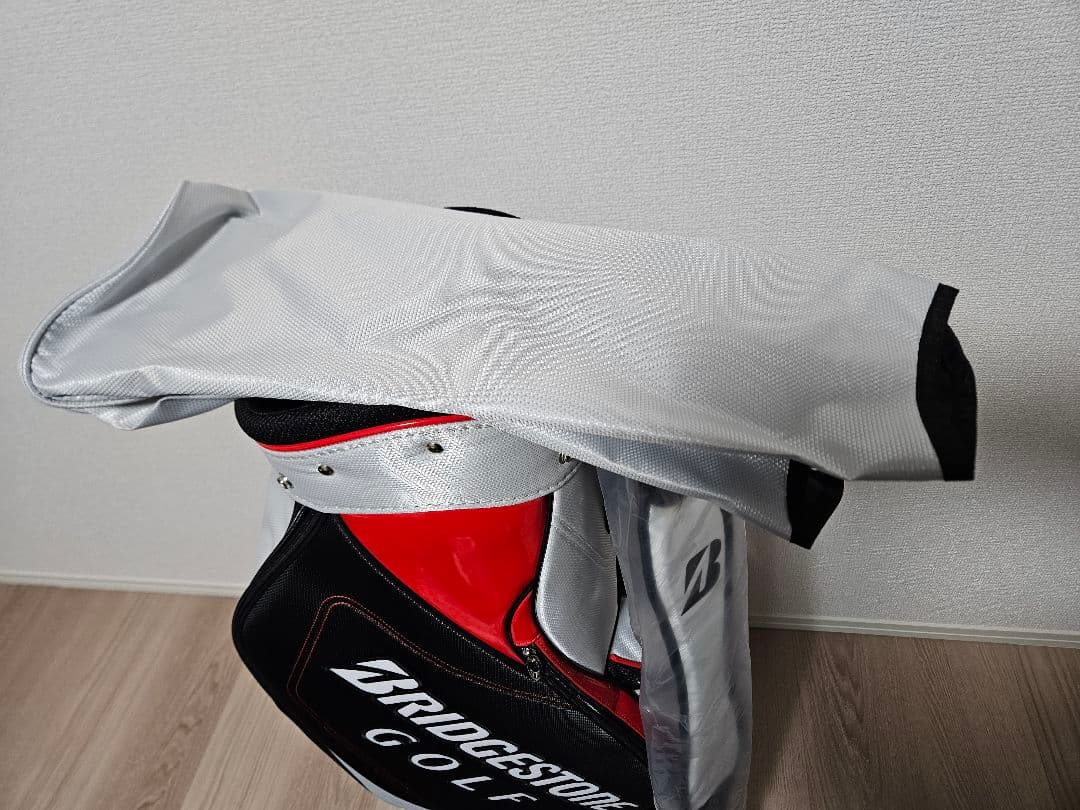 BRIDGESTONE GOLF キャディバッグ 赤黒白