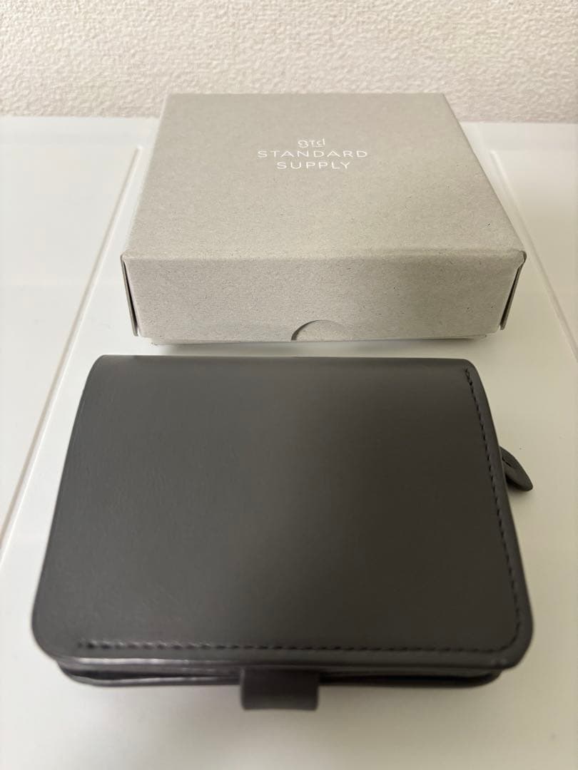 『STANDARD SUPPLY 』SNAP WALLET人気グレー