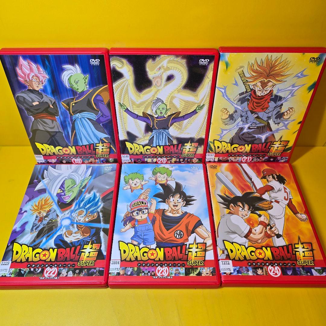 新品ケース交換済み ドラゴンボール超+ブロリー+スーパーヒーローDVD全46巻セ