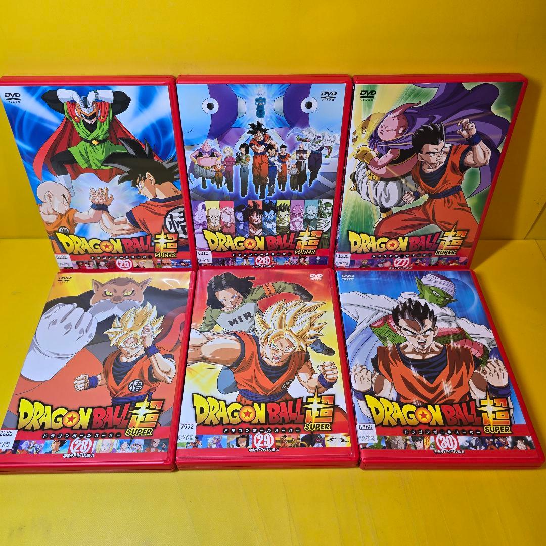 新品ケース交換済み ドラゴンボール超+ブロリー+スーパーヒーローDVD全46巻セ