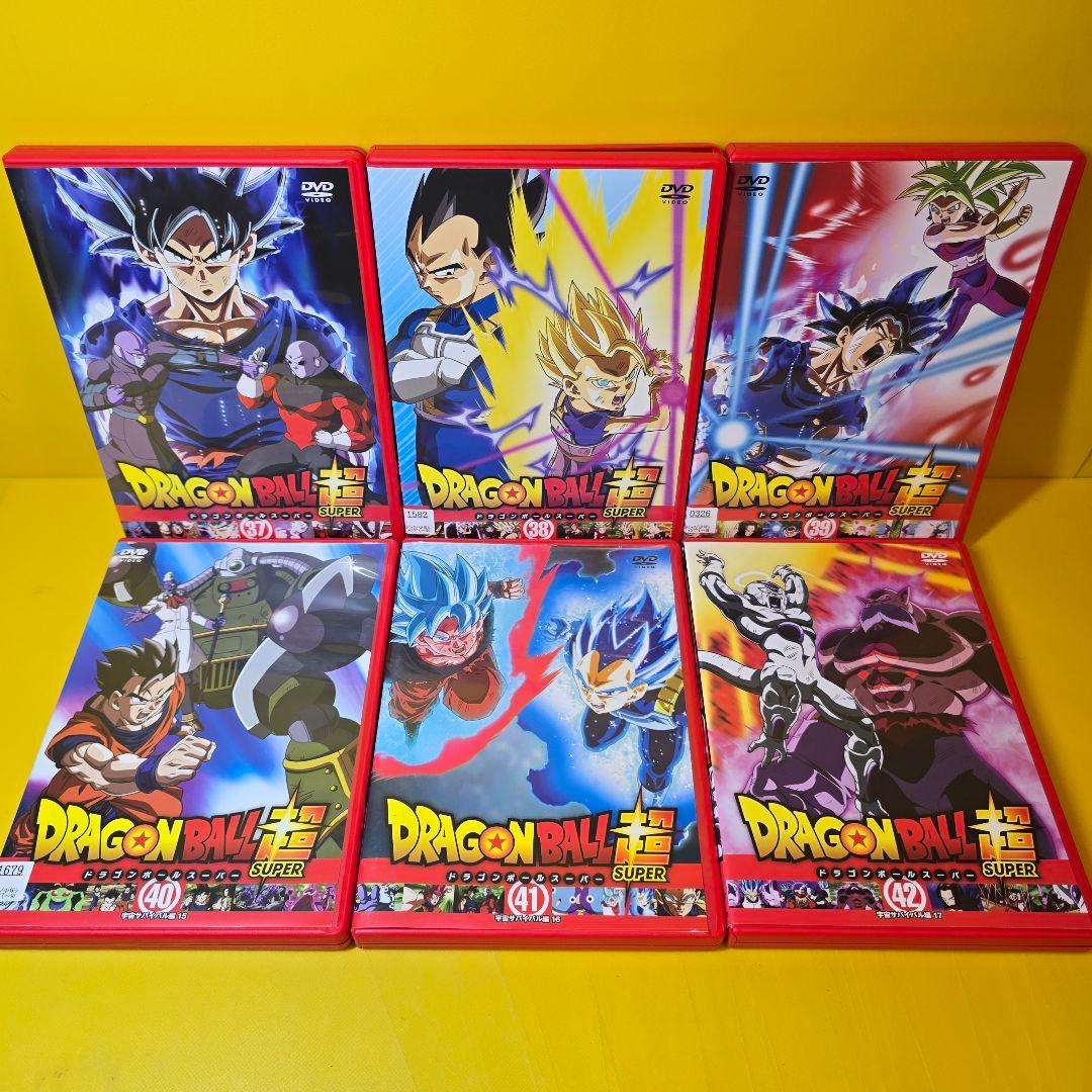 新品ケース交換済み ドラゴンボール超+ブロリー+スーパーヒーローDVD全46巻セ