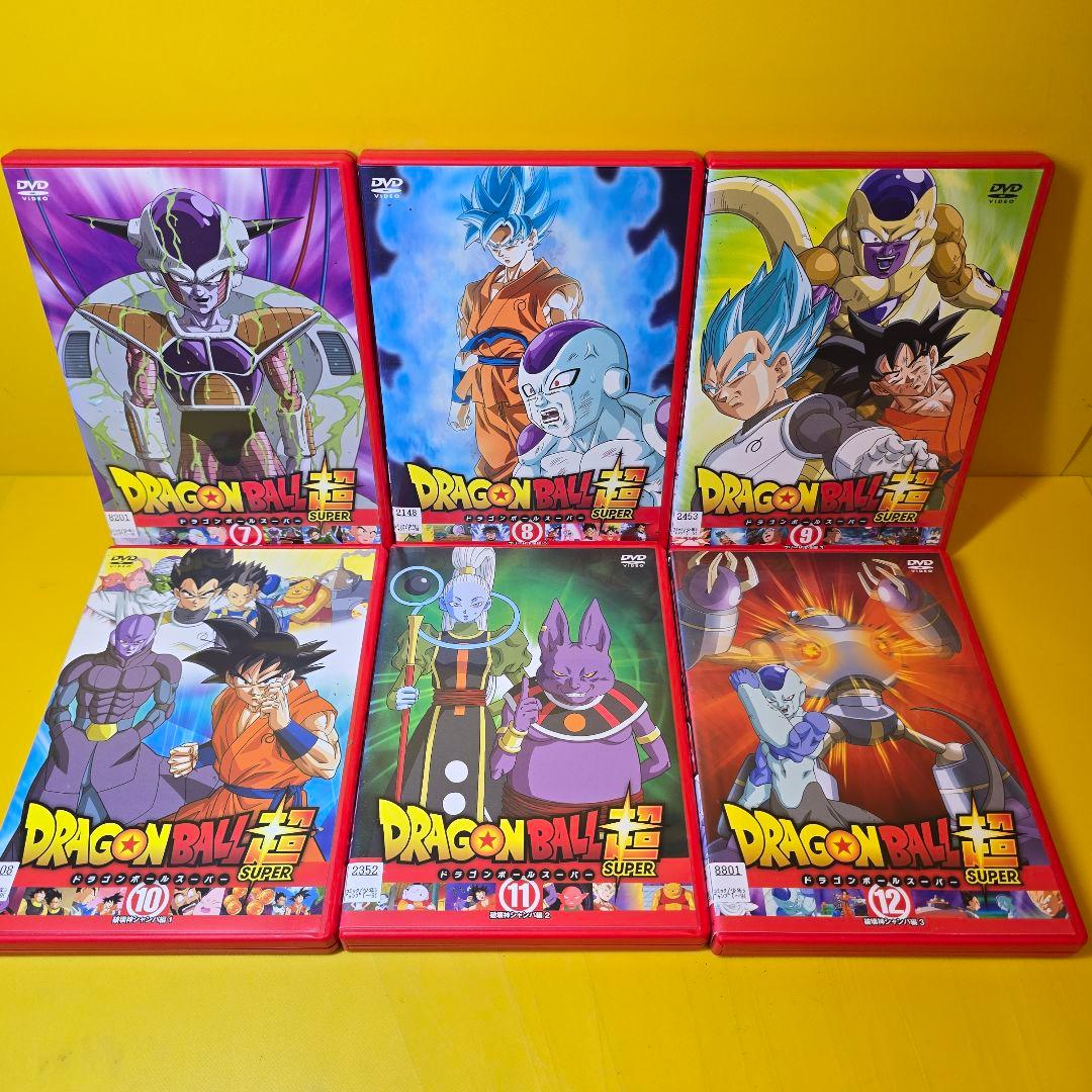 新品ケース交換済み ドラゴンボール超+ブロリー+スーパーヒーローDVD全46巻セ