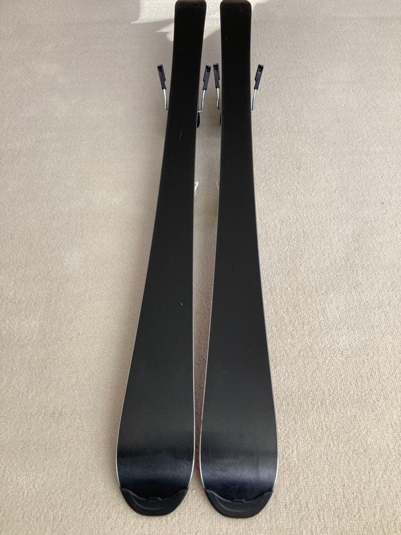 サロモンSALOMON QST LUX JR130cm ビンディングセット赤/黒