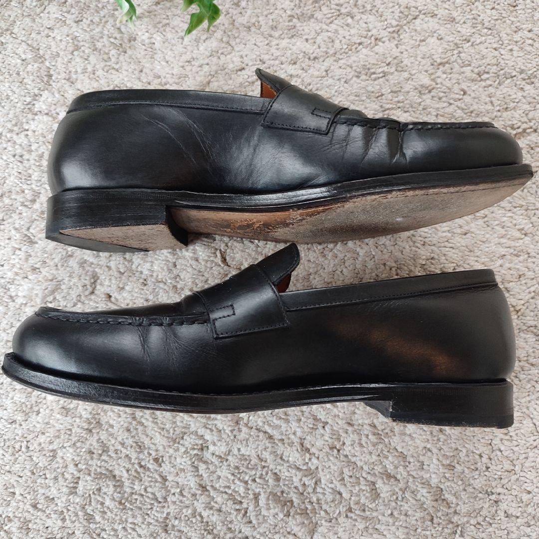 [美品]ジャランスリワヤ　ローファー26cm　ブラック98998