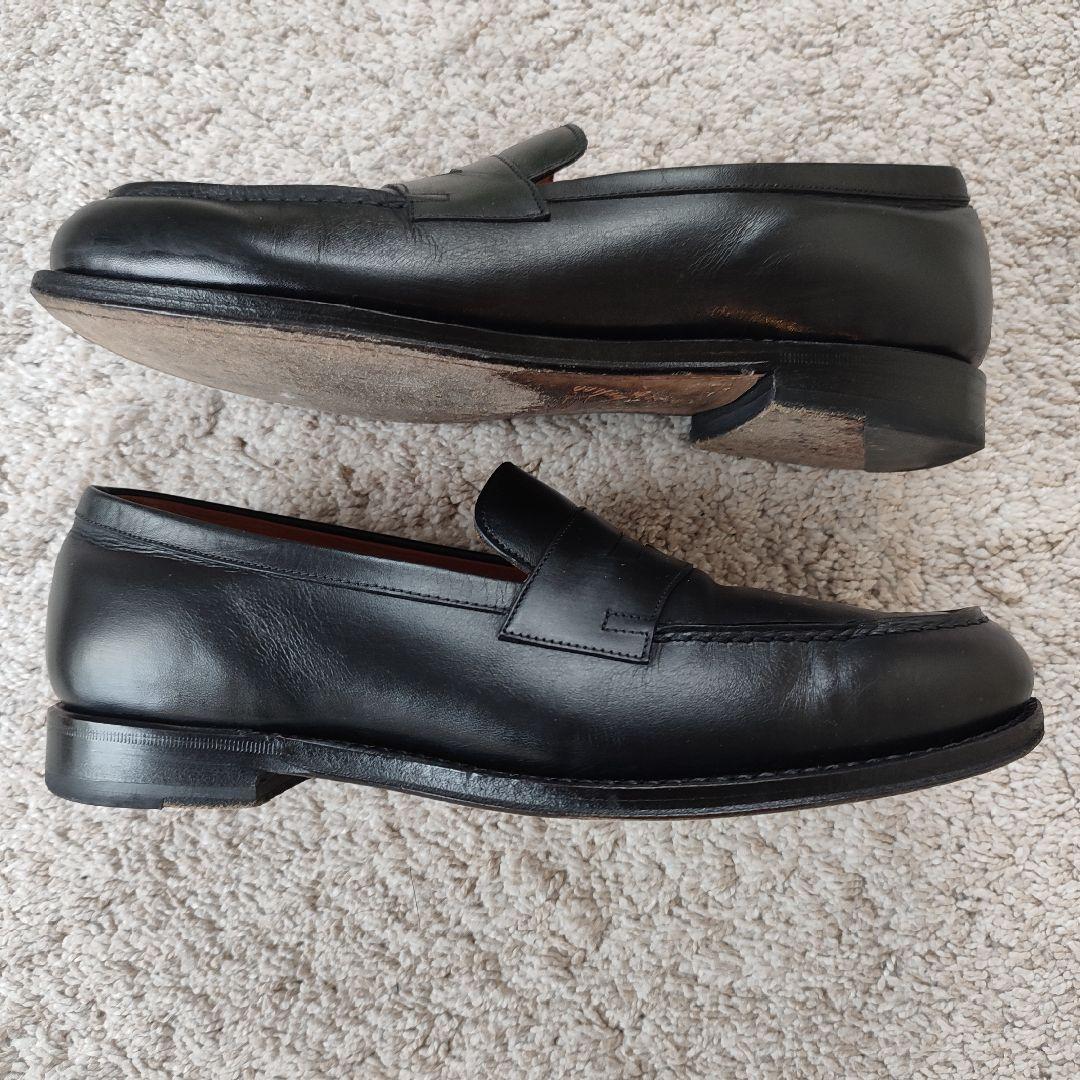 [美品]ジャランスリワヤ　ローファー26cm　ブラック98998