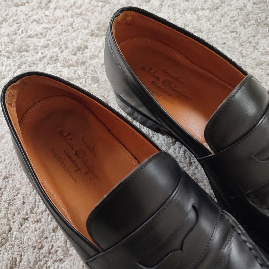 [美品]ジャランスリワヤ　ローファー26cm　ブラック98998