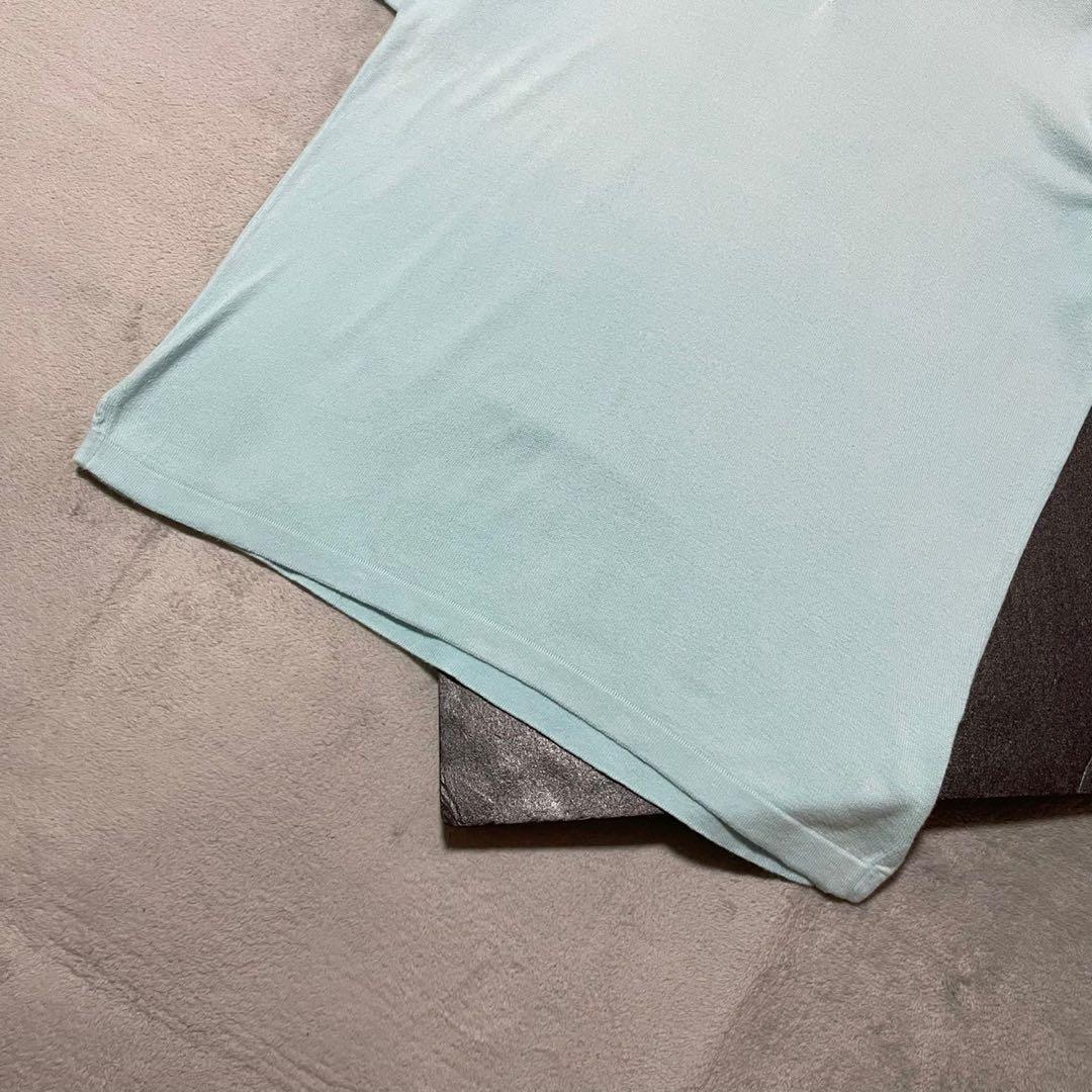 Lolo Piana ロロピアーナ コットン ポロシャツ サイズ52 水色