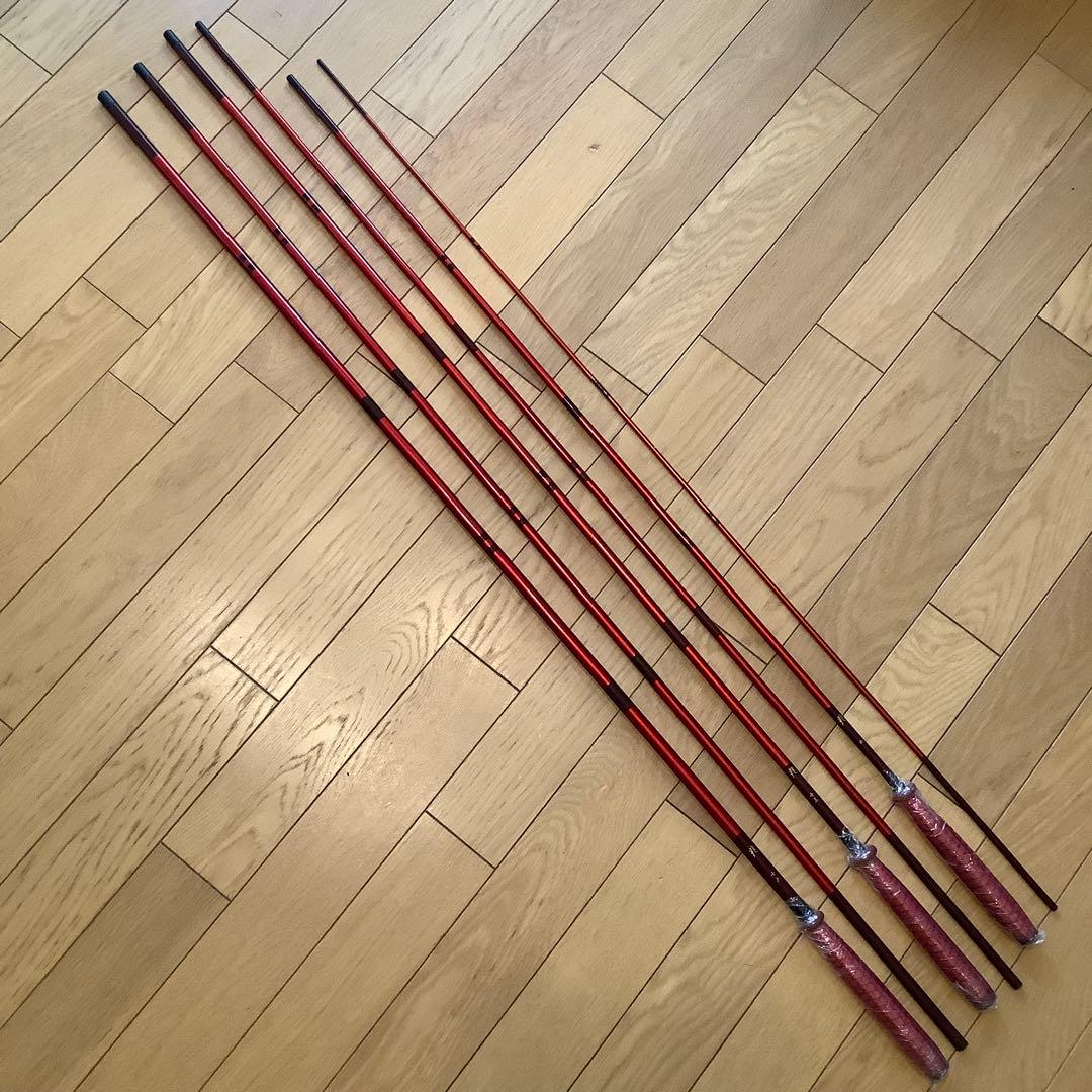 新品未使用　ヘラ竿　並継　替穂先付9、13、16尺　まとめ売り