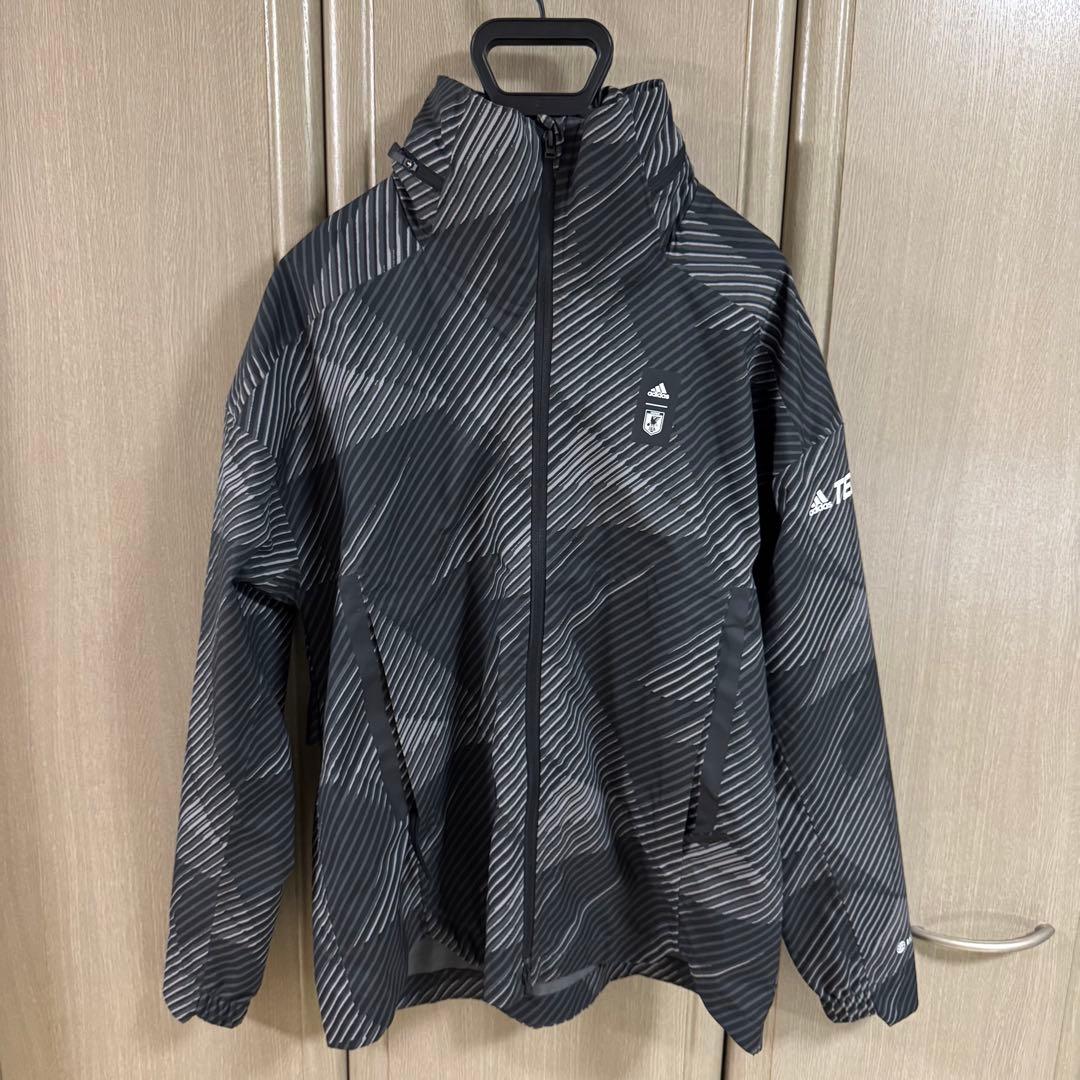 adidas TERREX製 日本代表ジャケット Lサイズ/ブラック