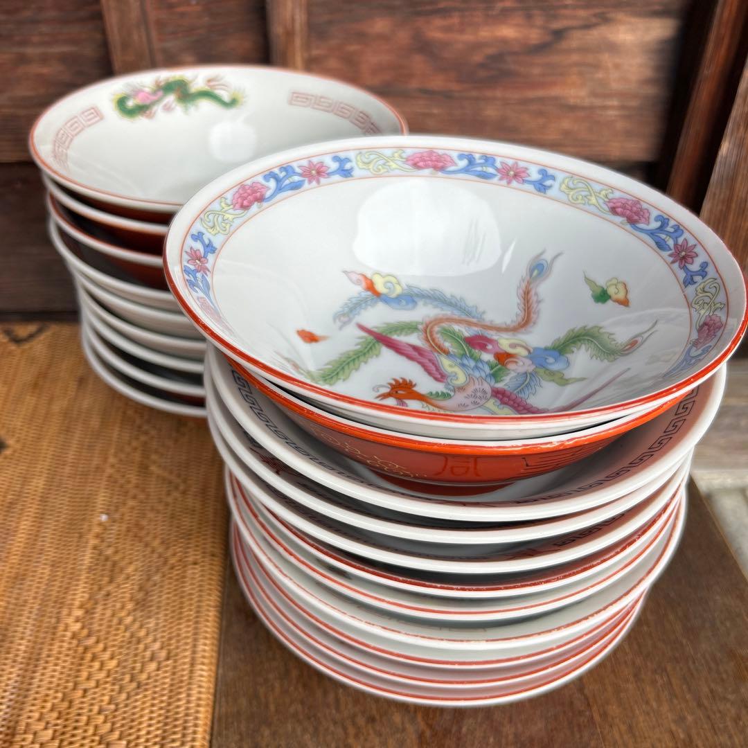 レトロ 中華ラーメン鉢 20点 まとめて 大量