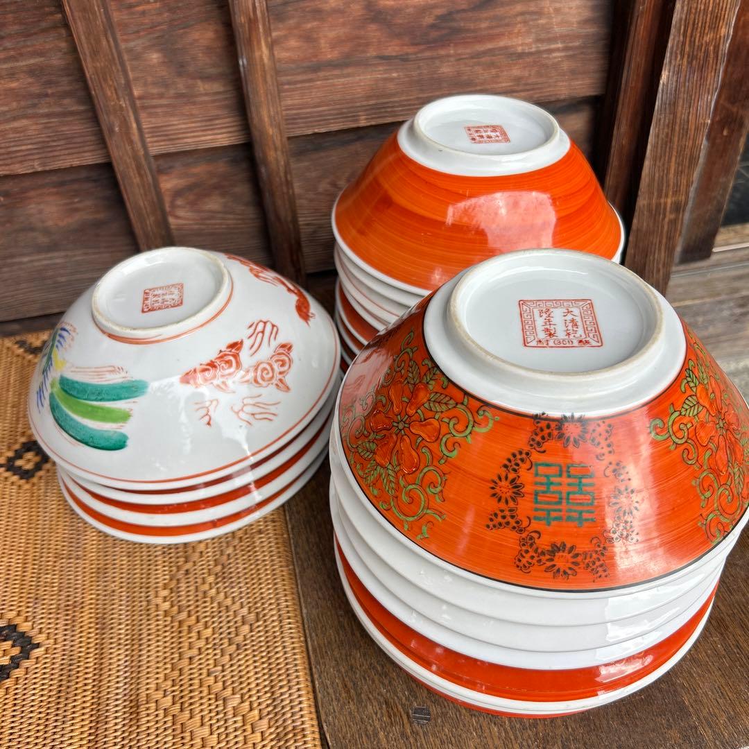 レトロ 中華ラーメン鉢 20点 まとめて 大量