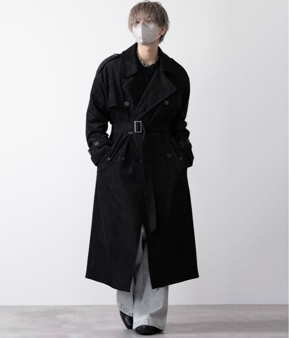 CLEL 新品 タグ付き ダブルテックフェード トレンチコート