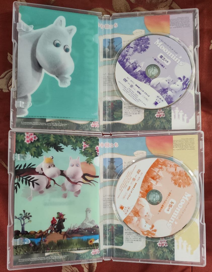 中古　ムーミン パペット・アニメーション DVD-BOX〈5枚組〉　再生確認済み