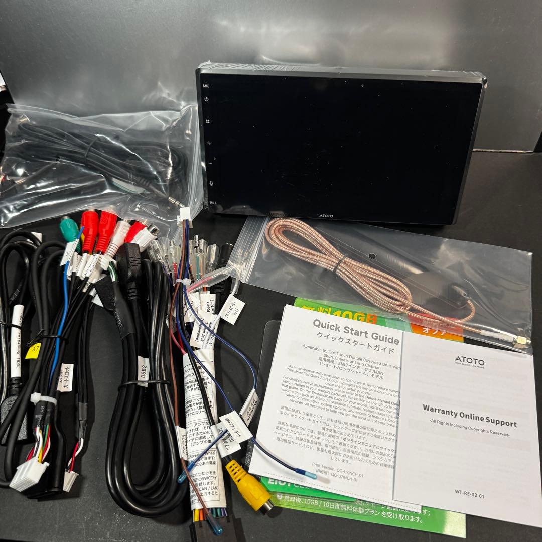 《新品未使用》ATOTOZONE A7 Android13 7インチカーナビ