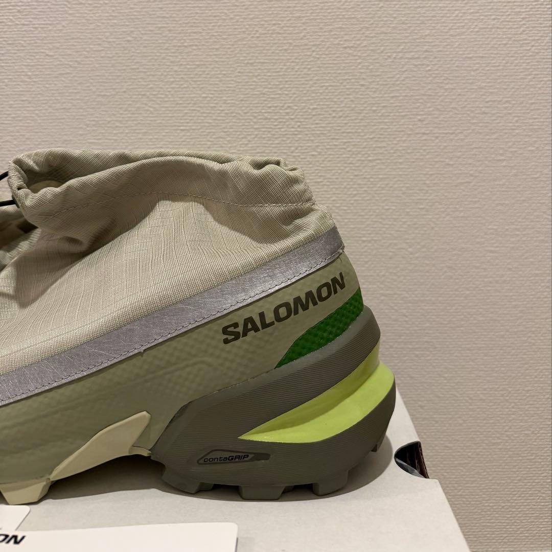 新品 23.5cm MM6 SALOMON CROSS LOW グリーン