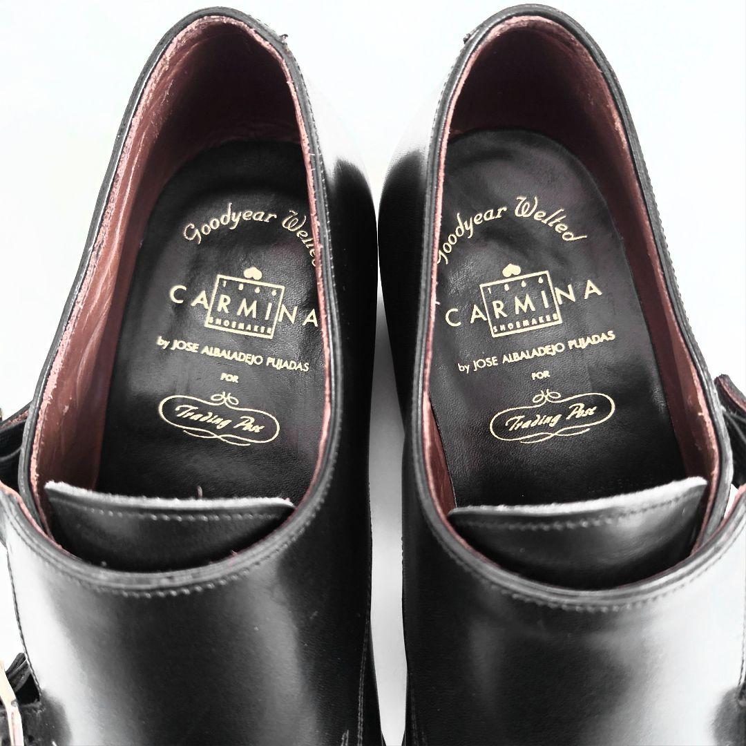 美品 カルミナ ダブルモンク ストラップ シューズ トレーディングポスト ヤンコ