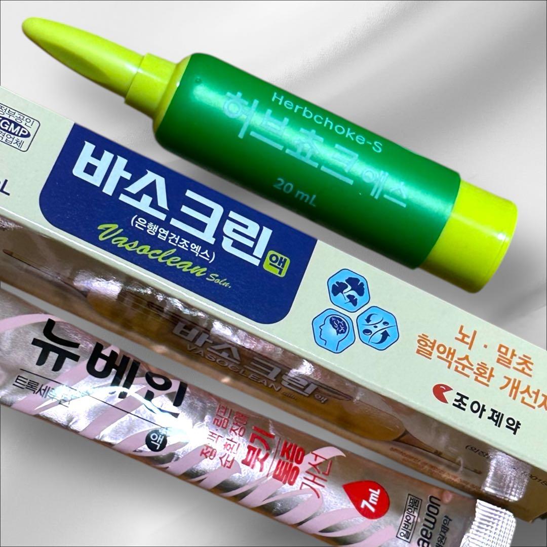 韓国　人気　むくみ取り　むくみケア　ダウンタイム　3点セット×6