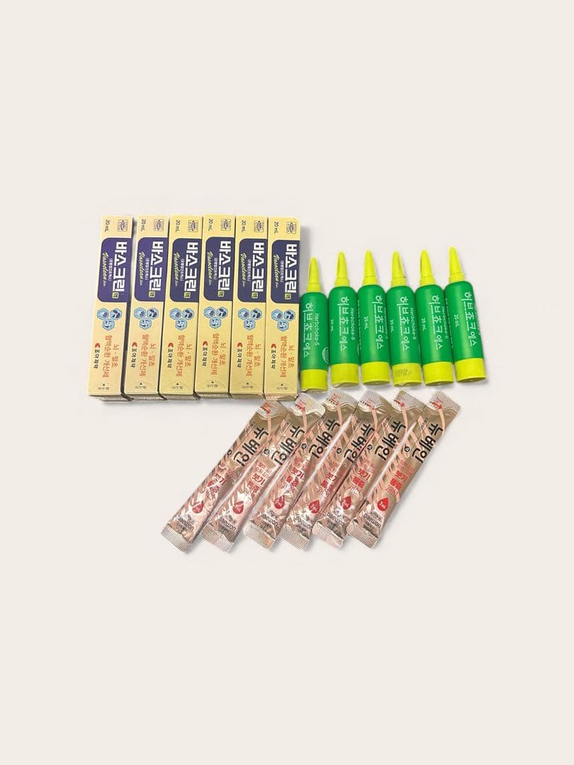 韓国　人気　むくみ取り　むくみケア　ダウンタイム　3点セット×6