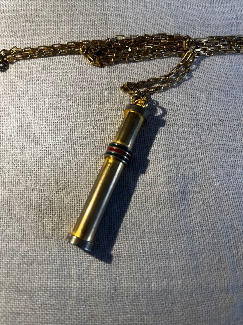 GUCCI Necklace パフュームボトルネックレス シェリーライン 香水