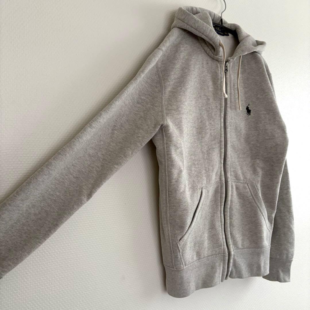 ポロラルフローレン フルジップ スウェット フード パーカー 裏起毛 ポニー刺繍