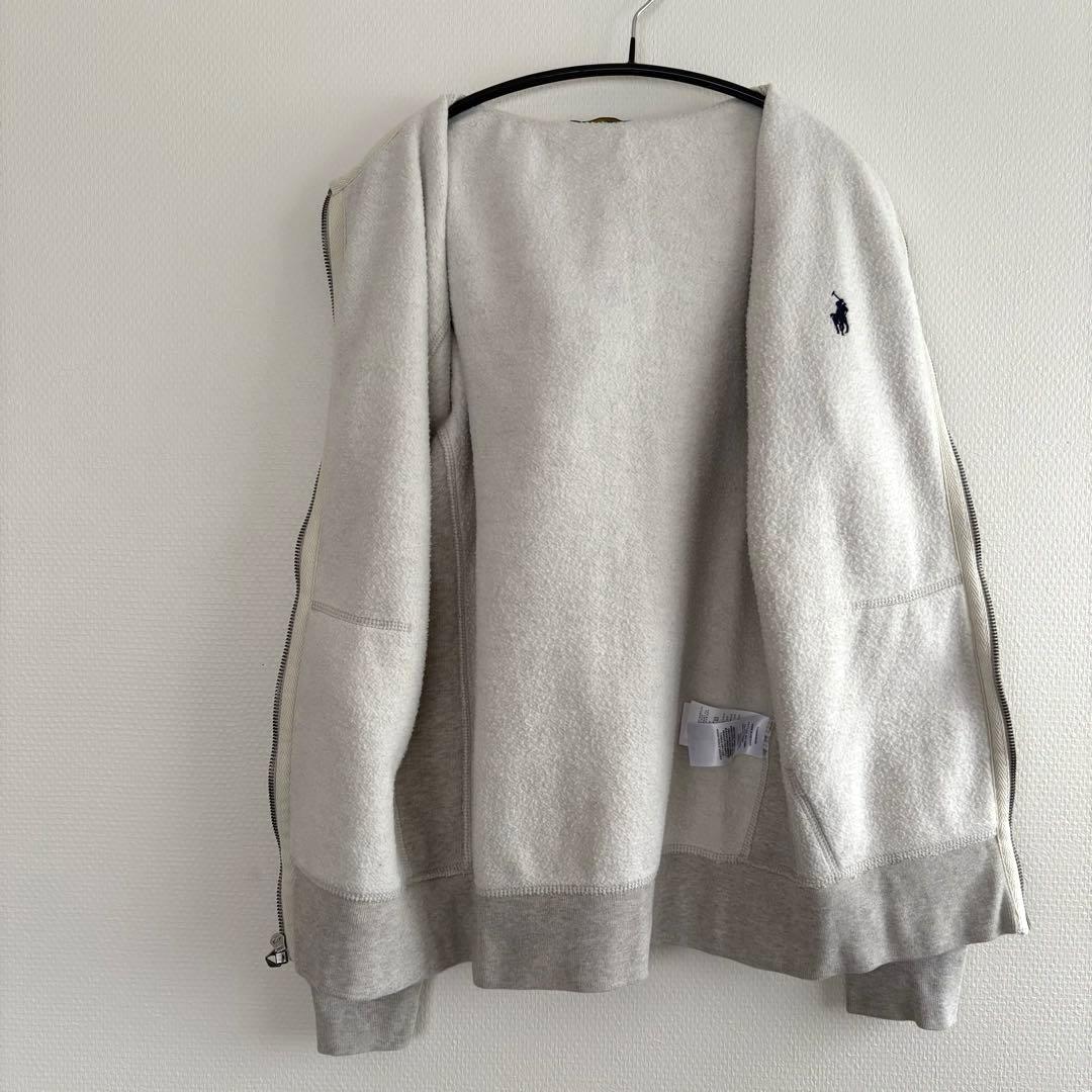 ポロラルフローレン フルジップ スウェット フード パーカー 裏起毛 ポニー刺繍