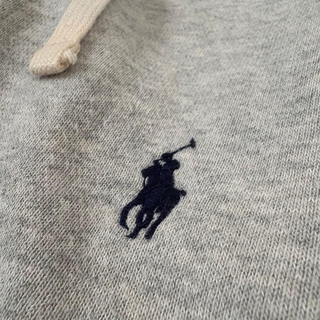 ポロラルフローレン フルジップ スウェット フード パーカー 裏起毛 ポニー刺繍