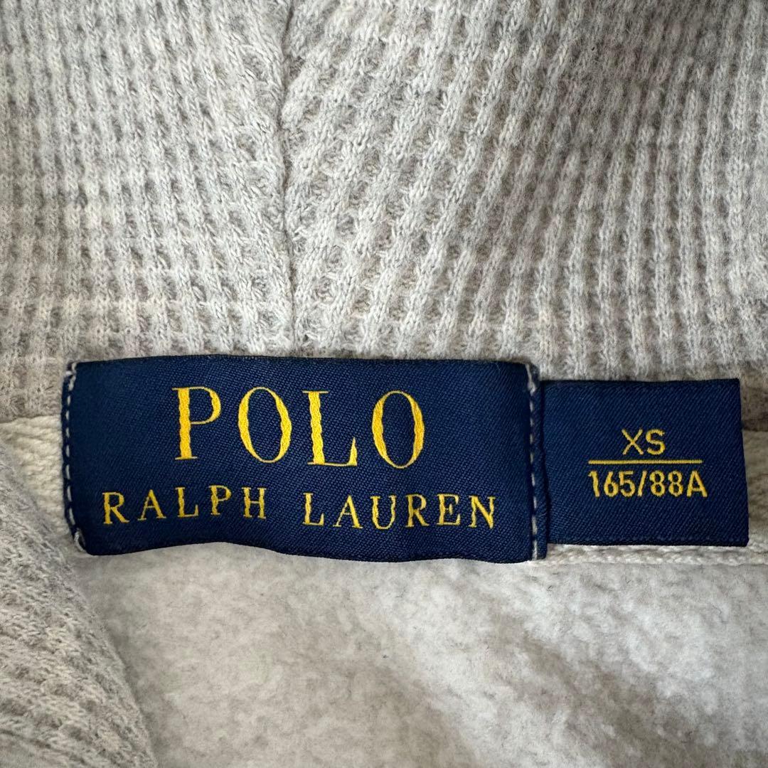 ポロラルフローレン フルジップ スウェット フード パーカー 裏起毛 ポニー刺繍