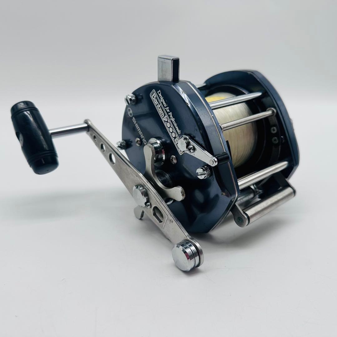 希少　シマノ　バンタム　2000L-EX　両軸リール　ハーネス付き