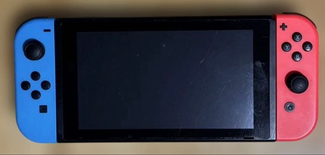 Switch本体　コントローラー2本　ジャンク品