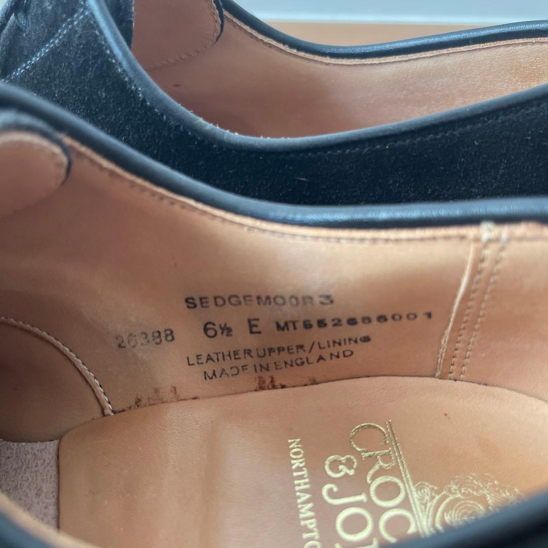 クロケット＆ジョーンズ　セッジムーア3 プレーントゥ キャベンディッシュ3