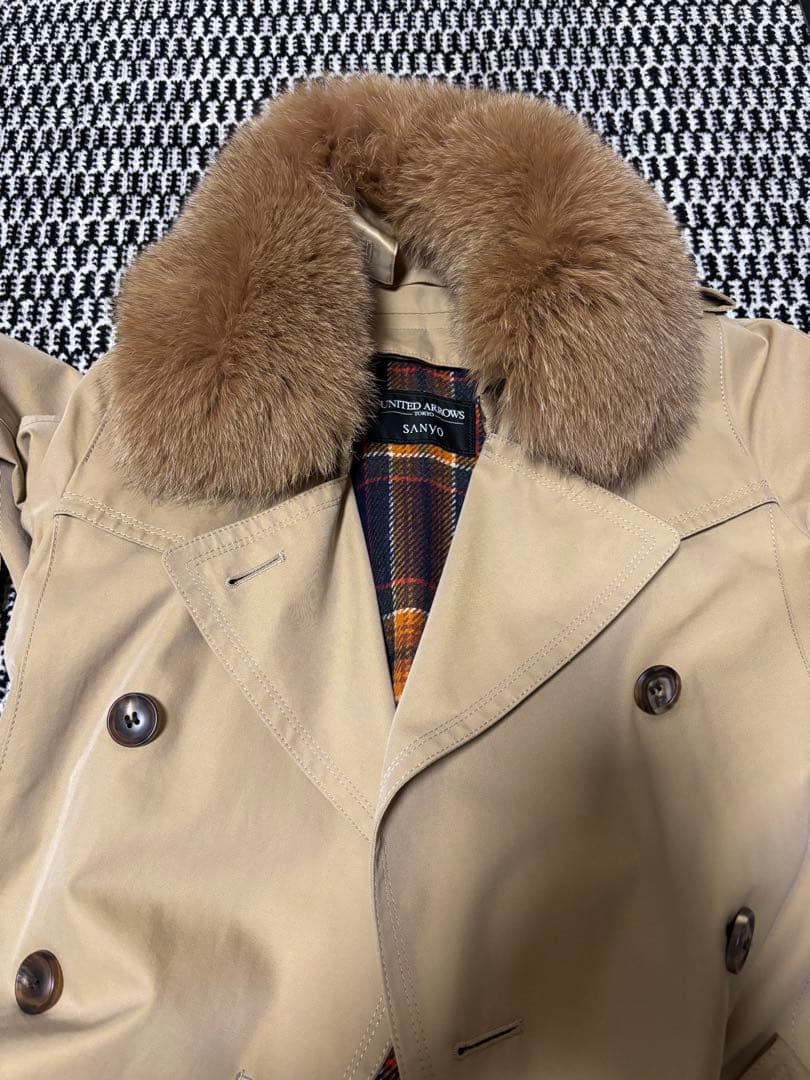 UNITED ARROWS SANYO 34トレンチコート ベージュ